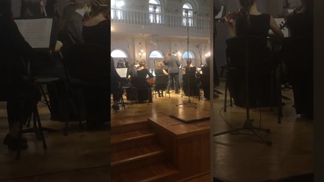 Слонимский Концерт 《Весенний》для скрипки с оркестром Part1