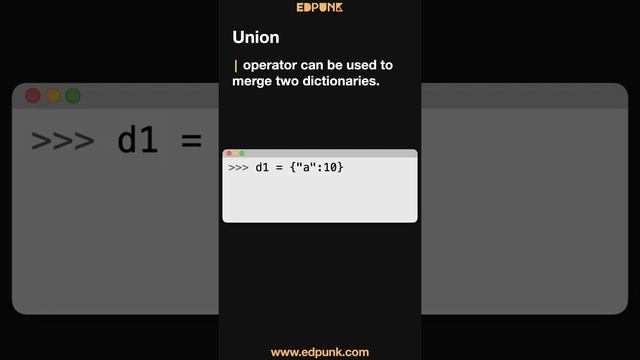 [Day 77] Dictionary Operations Available in Python | Learn Python | Dark Mode #100daysofpython смотреть онлайн