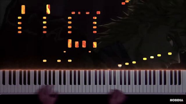 JOJO'S BIZARRE ADVENTURE OP 1 - Sono Chi no Sadame (piano) смотреть онлайн