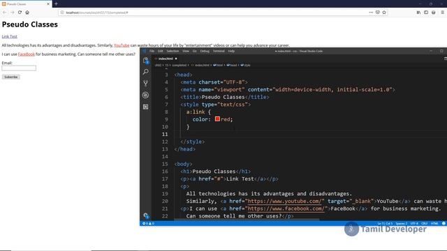 CSS Pseudo Classes Explained in Tamil смотреть онлайн