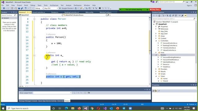 Video 4 - Models Class Object in Web APIs смотреть онлайн