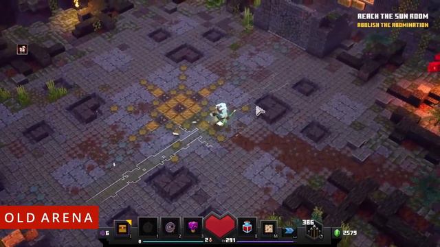 Jungle Abomination Arena BEFORE & AFTER Size Change - Minecraft Dungeons Luminous Night смотреть онлайн