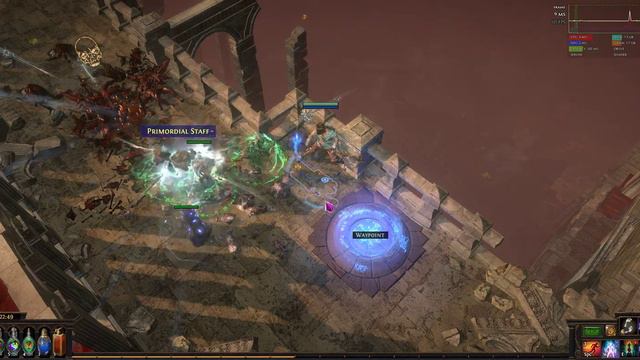 Path of Exile 3.23 - Ice Spear of Splitting and Returning Projectile Support interaction on Totem смотреть онлайн