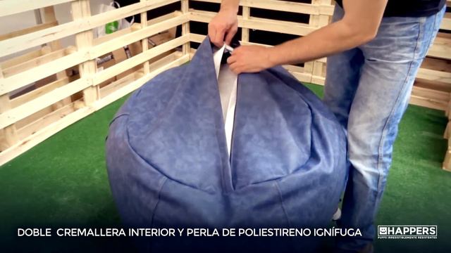 Relleno para Puff de Perla de Poliestireno Ignífuga · Happers смотреть онлайн