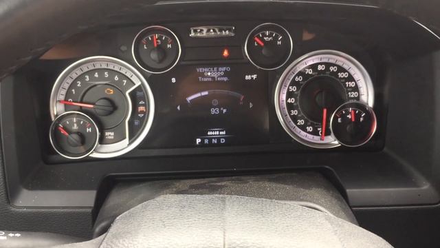 Reset Oil Life 2014 Dodge Ram 1500 2500 3500 2014-2017 смотреть онлайн