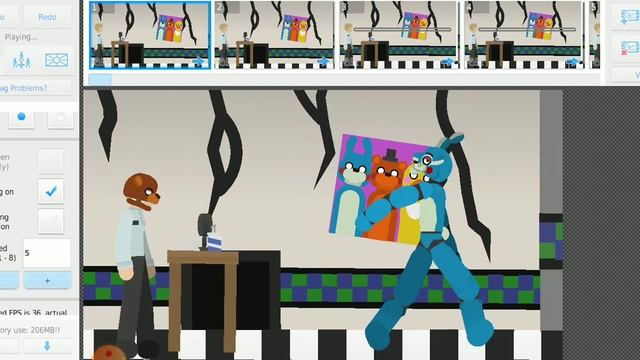fnaf 2 night 1 stick nodes animation смотреть онлайн