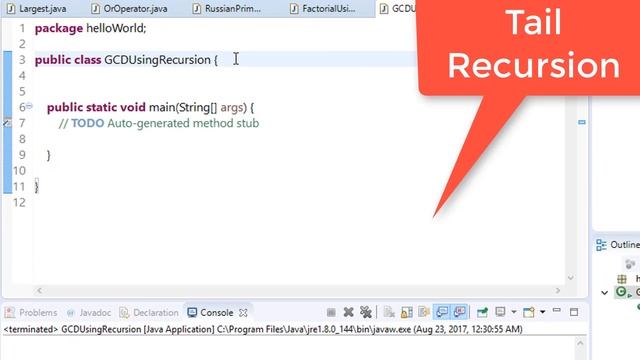53 tail recursion смотреть онлайн