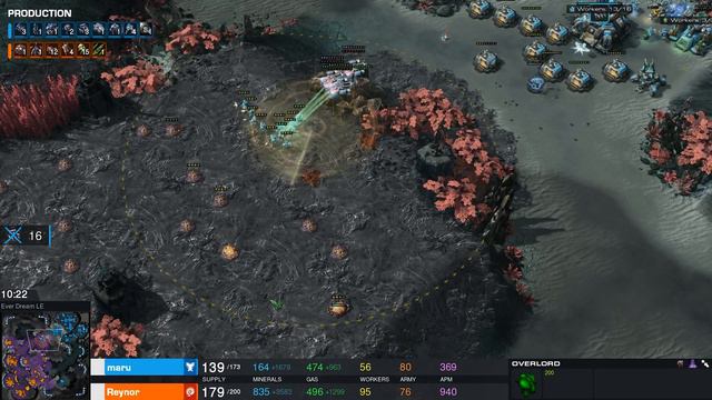 StarCraft 2: 100+ DRONES! (Maru vs Reynor) смотреть онлайн