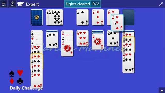 Microsoft Solitaire Collection | Klondike Expert | July 15, 2023 | Daily Challenges смотреть онлайн