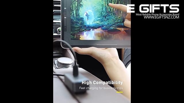 Awesome stuff: Baseus 120W Multi USB Car Charger [QC3.0 & PD 3.0] 30Wx4 Ports Fast Car Charger смотреть онлайн