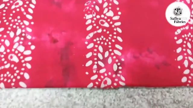 Safiya Fabrics Shop || Cotton Batik Fabrics || Wholesale And Retail All Mumbai
