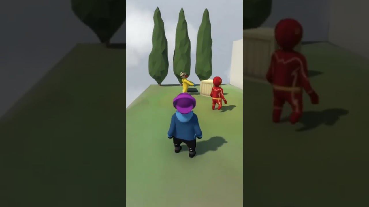ПРИЩЕМИЛИ НЕМНОГО #shorts #Human_Fall_Flat #GrishaTV2006 #Molnian смотреть онлайн