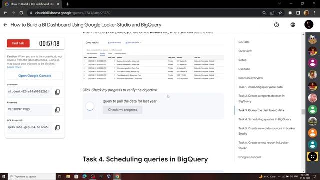How to Build a BI Dashboard Using Google Looker Studio and BigQuery || [GSP403] || Updated Solution смотреть онлайн