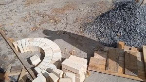 Уличная русская печь на колёсах