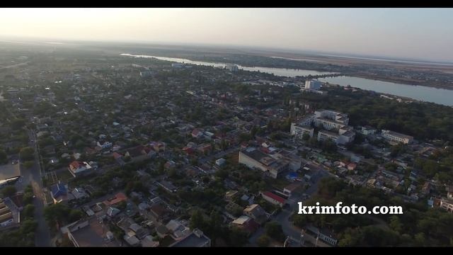 Свято-Ильинский храм в городе Саки Крым часть 1 с высоты птичьего полета смотреть онлайн