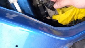 ЛАДА ГРАНТА ФЛ - замена ламп переднего габарита и ДХО - дневных ходовых огней