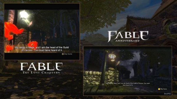 Fable: The Lost Chapters (Xbox) VS Fable Anniversary  (Xbox 360) Graphics Comparison
