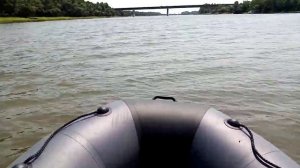 Зачем брать 9.8 л.с., если есть Меркури 5 л.с. 4 такта. 28.6 км/час.