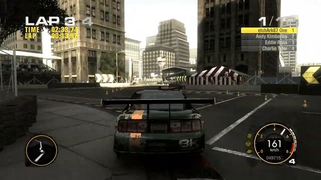 Race Driver GRID Mustang Maxed Out Gameplay 720p HD PC смотреть онлайн