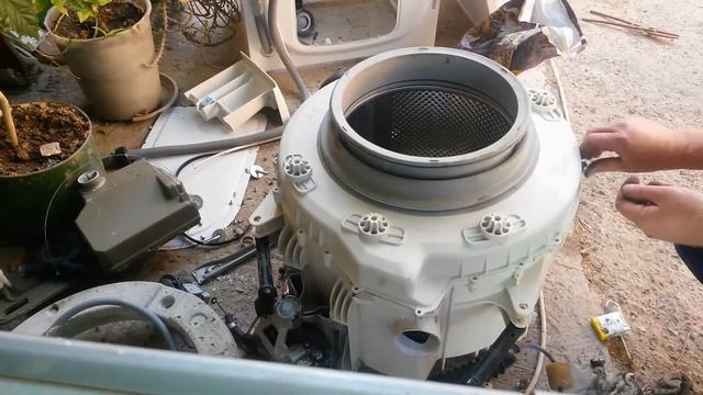 замена подшипников стиральной машинки Атлант. смотреть онлайн