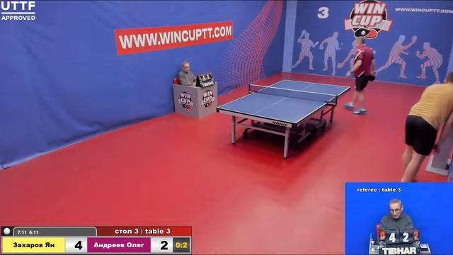 Захаров Ян 1-3 Андреев Олег Турнир Восток 3 WINCUP 18.04.21 Прямая Трансляция Зал 3 смотреть онлайн