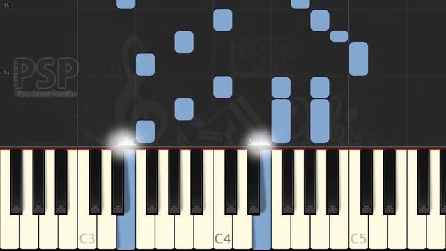 (EASY) F.GRUBER - Silent Night (synthesia) [piano solo tutorial] смотреть онлайн
