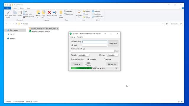 #InVoiceXML Trích xuất hàng loạt hóa đơn điện tử XML vào bảng Excel смотреть онлайн