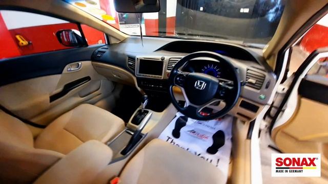 HONDA CIVIC REBIRTH DETAILED AND GLASS COATED BY SONAX LINK ROAD смотреть онлайн