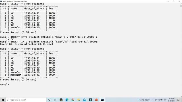 How to add single quote in SQL query in MySQL ? | How to escape apostrophe (') in MySQL? смотреть онлайн