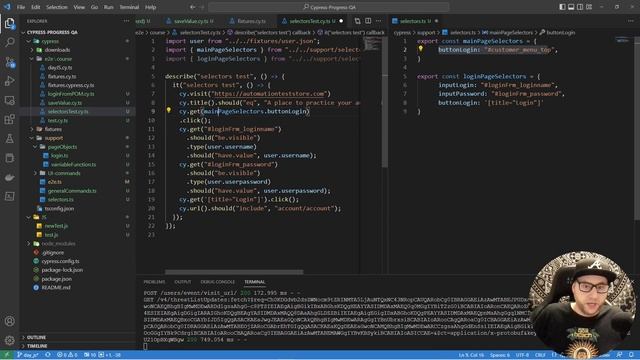 Cypress || Bartosz Kuczera || Selectors, aliases, code structure смотреть онлайн