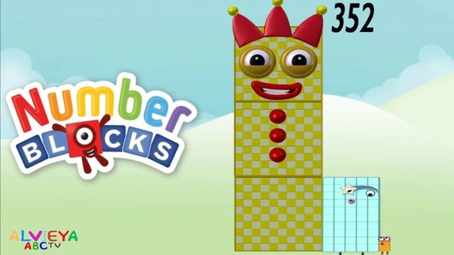 Tall and Yellow Numberblocks 300 counting up to 400 смотреть онлайн
