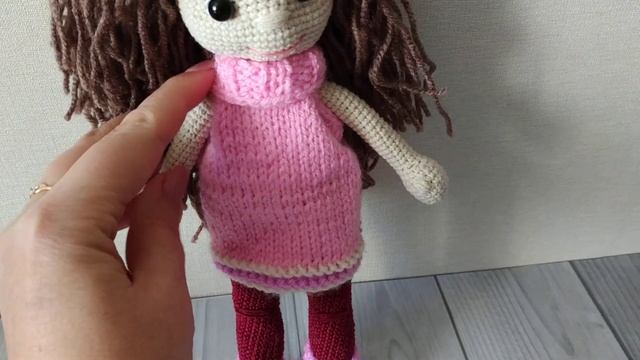 Кукла вязаная крючком смотреть онлайн