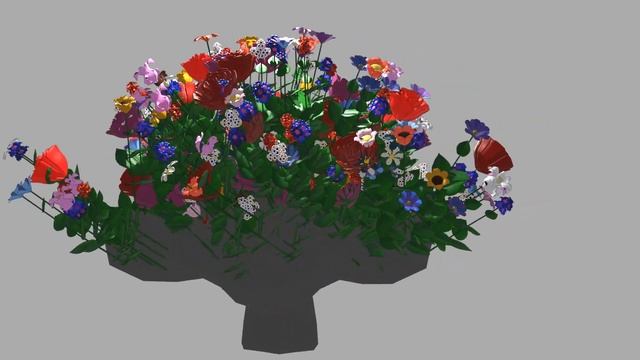 Flower geometry nodes on blender смотреть онлайн