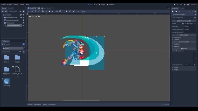Tutorial: How to create melee attacks using AnimatedSprite! (Godot Engine 3.2) смотреть онлайн