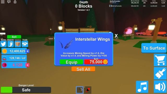 СОБРАЛ ВСЮ КОЛЛЕКЦИЮ ШАПОК В МАЙНИНГ СИМУЛЯТОРЕ РОБЛОКС | All hats Mining Simulator roblox | Обзор. смотреть онлайн