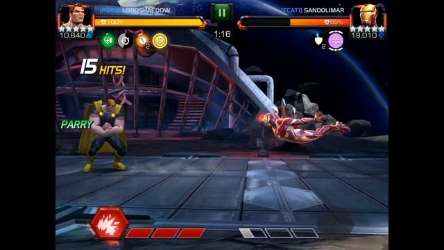 MCOC - How to fight Iron man Infinity War (Node 46) смотреть онлайн