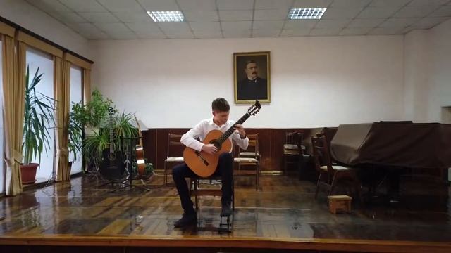 Alexander Vinitsky “Samba #5”, solo guitar cover смотреть онлайн