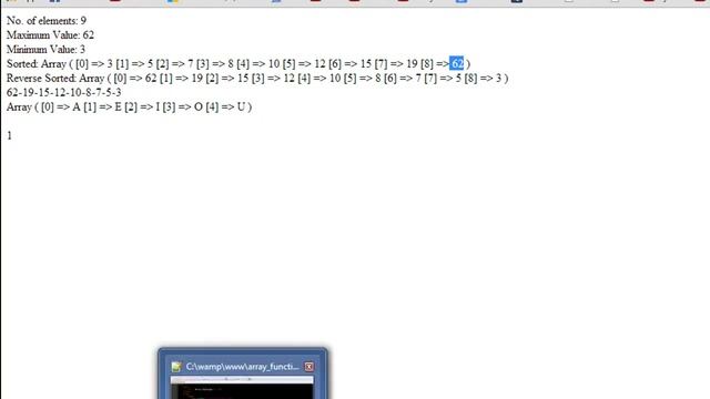 PHP & MySQL Tutorial - 15: Array Functions смотреть онлайн