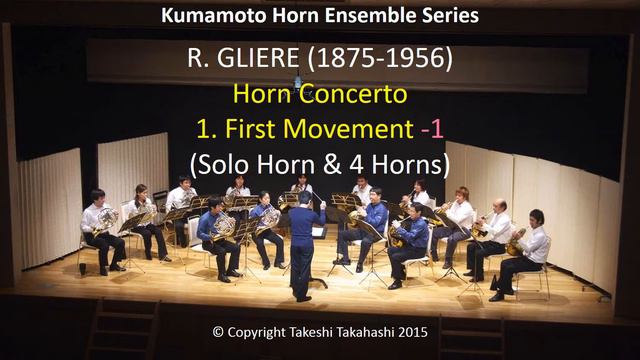 (Solo Horn + 4Hr) GLIERE: Horn Con: 1st mvt -1 смотреть онлайн