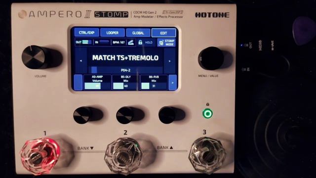 Ampero Stomp 2 - Presets Matchless 30 - #worship #worshipsongs #ampero #hotone