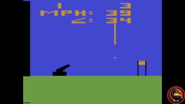 Human Cannonball [Game 6] - Atari 2600 Emulated Novice/B смотреть онлайн