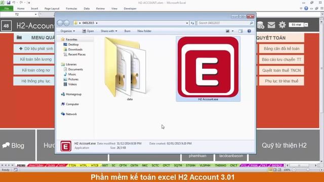 H2-Account 3,0.1 - Giới thiệu tính năng chuyển dữ liệu смотреть онлайн