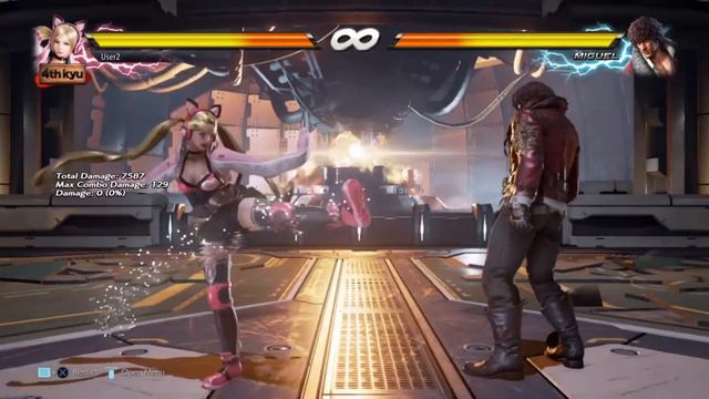 Tekken 7 Lucky Chloe Highest damage Combo || She's Amazing || смотреть онлайн