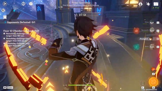 Genshin Impact - Spiral Abyss 3.0 смотреть онлайн