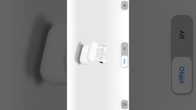 Apple AirPods pro vue 3D réelle смотреть онлайн