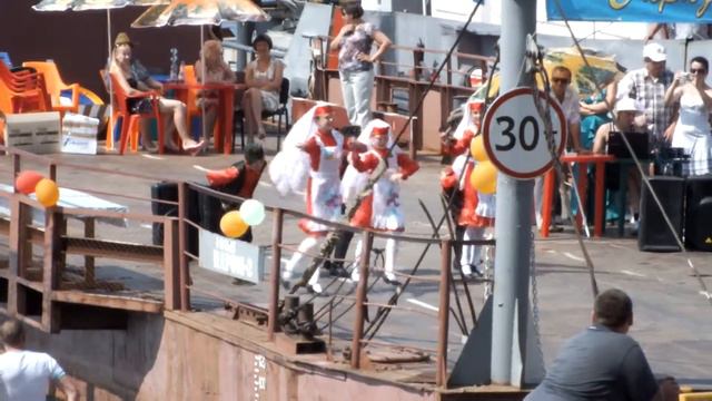 Порт Камбарка. День речника 2013г. село Кама.