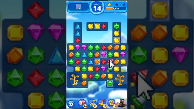 Jewel Ice Mania level 721 - 725 Walkthrough смотреть онлайн