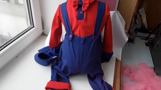 Нарядный трикотажный костюм на мальчика на годик. смотреть онлайн