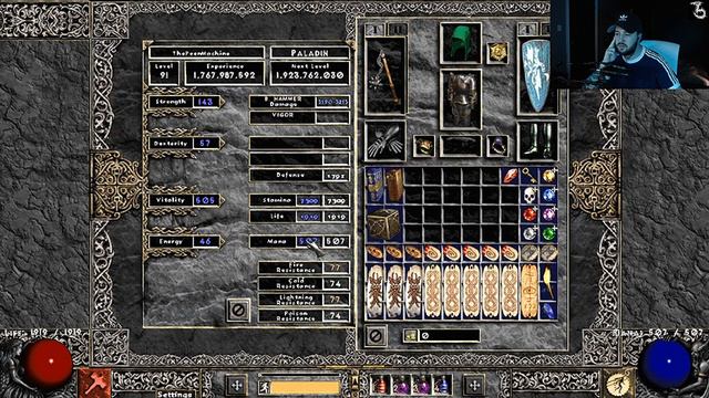 GG Hammerdin Build/Guide !! Nostalgia Time Travel - Project Diablo 2 (PD2) смотреть онлайн