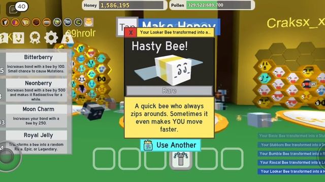 Как купить новое место для пчелы в Bee Swarm simulator roblox смотреть онлайн